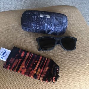 Oakley sunglasses with hard and soft case
